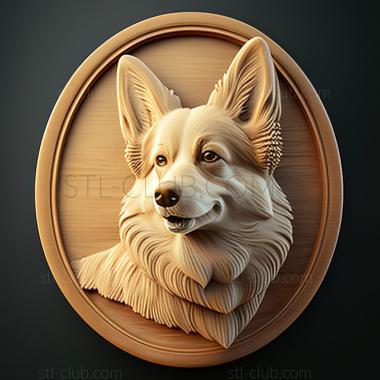 3D model st Icelandic dog (STL)